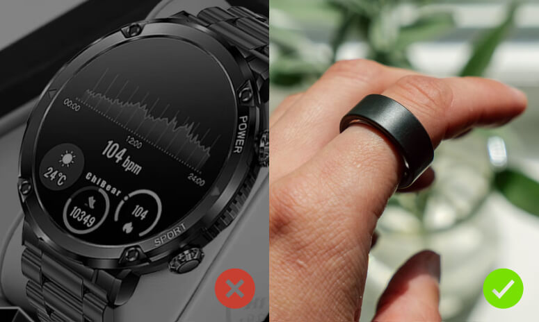 Ring vs smartwatch comfort comparison